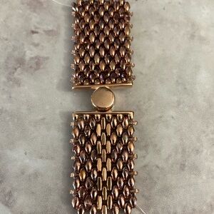 ✨Custom Handmade Rose Gold Beaded Bracelet